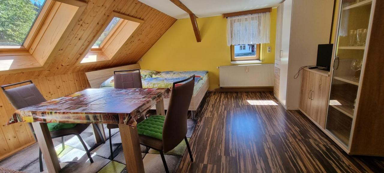 Ferienwohnung Am Fusse Des Schwartenberges نيوهاوسين المظهر الخارجي الصورة